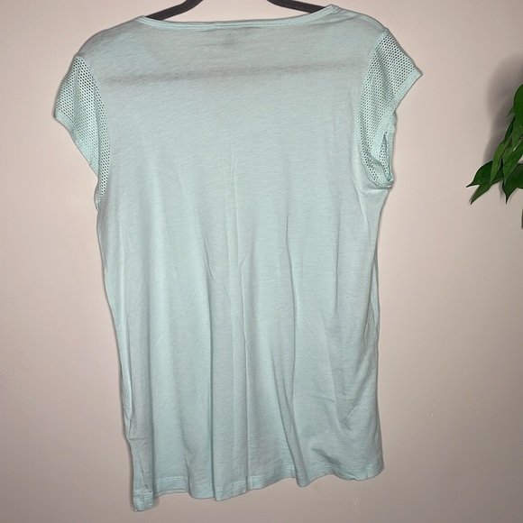 Ralph Lauren Mesh Sleeve Tee Shirt - Picture 5 of 5